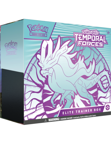 Pokémon TCG Scarlet & Violet - Temporal Forces ETB Ondulagua | Masterball.cl