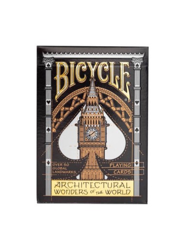 Naipes Bicycle Creatives – Architectural Wonders of the World | Masterball.cl