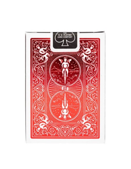 Naipes Bicycle Ultimates – MetalLuxe Crimson (Red) | Masterball.cl