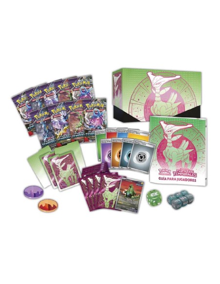 Pokémon TCG Scarlet & Violet - Temporal Forces ETB Iron Leaves | Masterball.cl