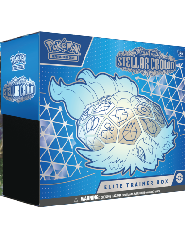 Pokémon TCG Scarlet & Violet Stellar Crown ETB Terapagos - Caja Elite | MasterBall