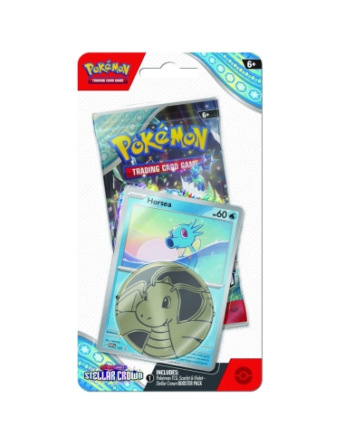 Booster Pack Pokémon TCG Scarlet & Violet - Corona Astral con Horsea | Masterball.cl