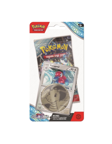 Booster Pack Pokémon TCG Scarlet & Violet - Corona Astral con Porygon2 | Masterball.cl