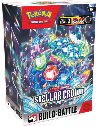 Build & Battle Box Pokémon TCG Scarlet & Violet - Corona Astral | Masterball.cl