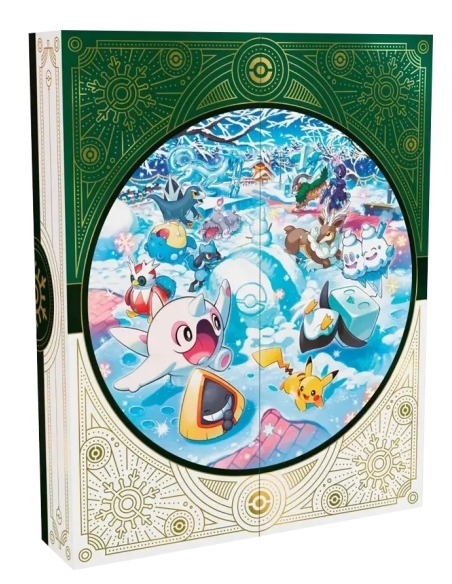 Calendario de Adviento 2024 Pokémon TCG en inglés | Masterball.cl